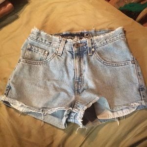Levi’s silver tab shorts